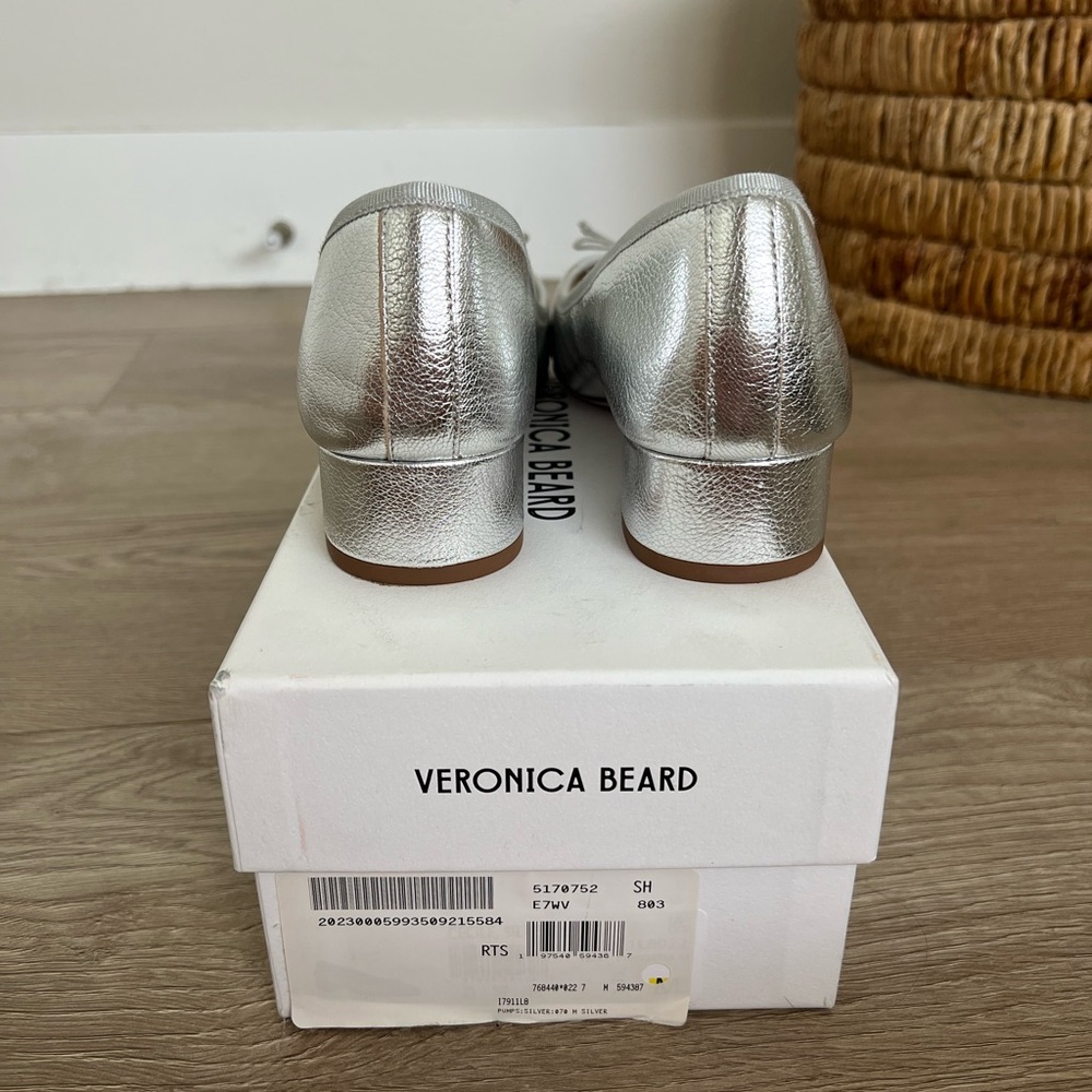Veronica Beard Cecile Square Toe Pump - Picture 5 of 6
